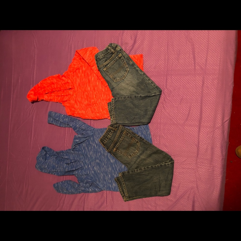 Two toddler boys outfits